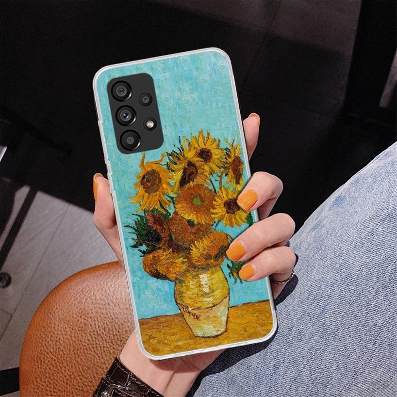 Van Gogh Oil Art Painting Phone Case For Samsung Galaxy A17 A16 A15 A14 A13 A57 A56 A55 A54 A53 A37 A36 A35 A34 A33 A26 A25 A24