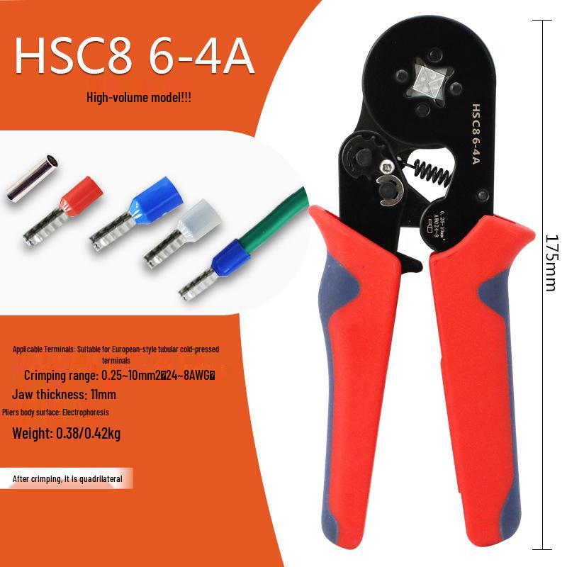 Multifunctional Crimping & Wire Stripping Tool Set for Ferrule and Pin Terminals