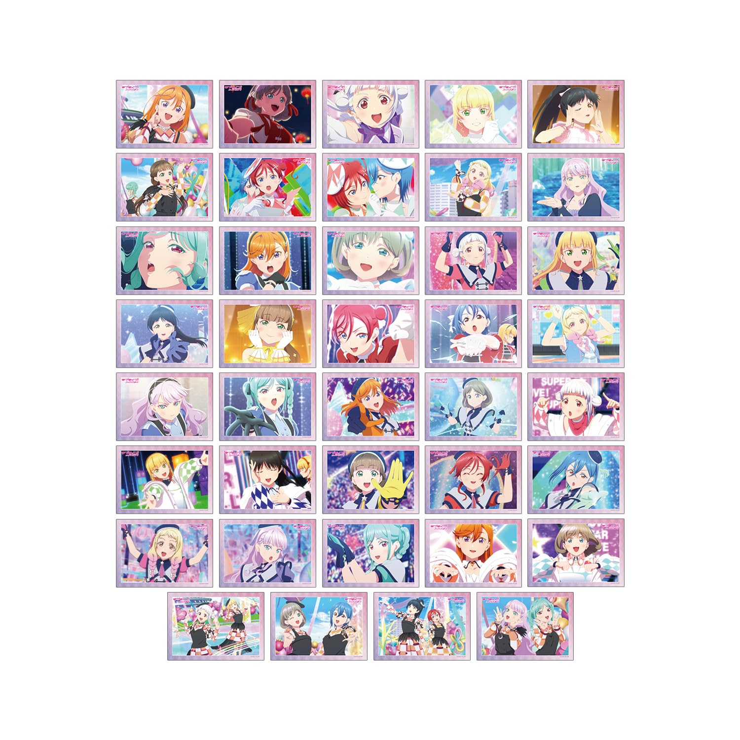 

Love Live Superstar Коллекционный набор из 3 сцен-бромлайдов Сезона 3 (Коробка из 13 штук)