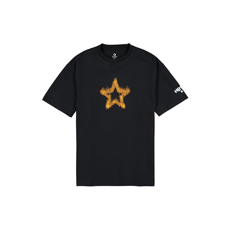 Converse X ASAP Nast Short Sleeve T-Shirt Asia Sizing  Black  Men s 10020226-A01 L