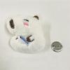 Orange Plush Capybara Brooch Creative Plush Badge Pin Bag Jewelry Plush Capybara Pin  Unisex