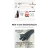 New 48W Half Moon LED Eyelash Lamp Nail Beauty Eyelash Chandelier, 2700K-5600K3 Color Arbitrarily Adjustable Dimming Beauty Lamp