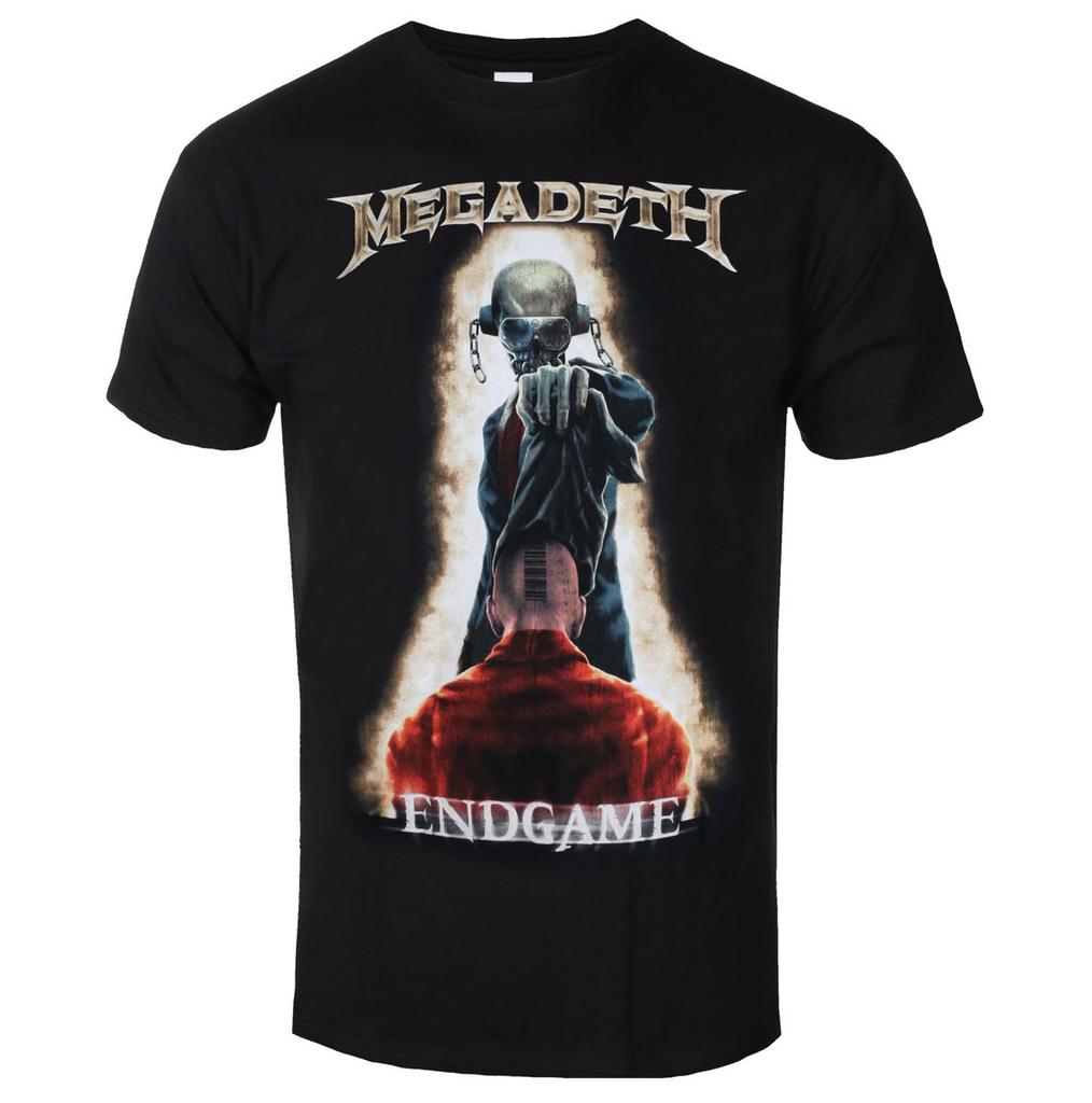 Retro Megadeth Graphic Cotton Tshirt Unisex Summer Short Sleeve Fashion Brand Tee Luxury Casual Vintage Tees