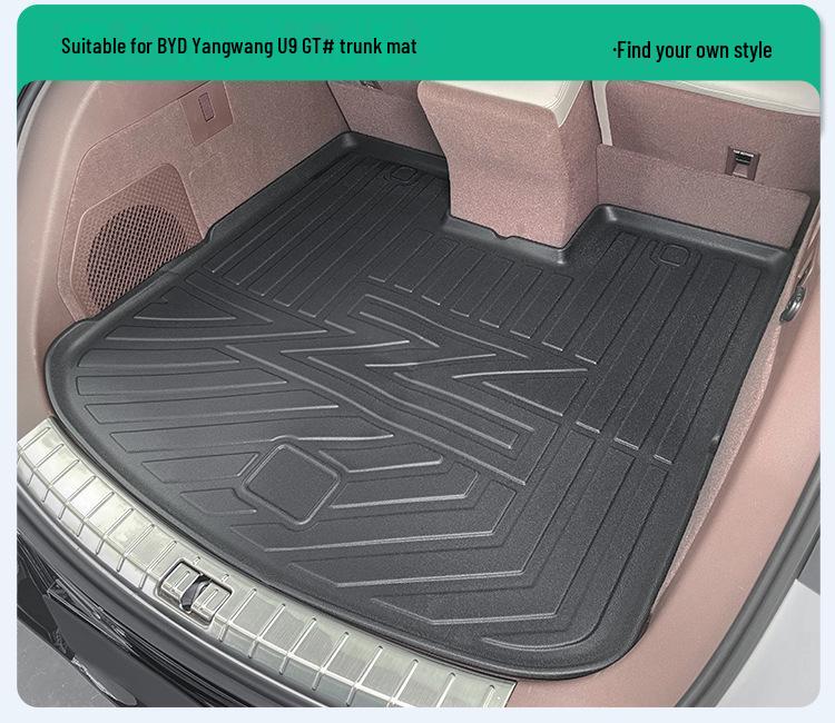 Durable TPE Floor & Trunk Mats for BYD Z9 GT (2024-2026) - Dirt-Resistant, Vehicle-Specific