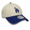 Cap 940 9FORTY Adjustable Free Size LA NY Polyester Baseball Cap Hat Free [New Era] Men's Women's (JP, Alphabet, Size, LA-Beige/Blue) [Item]