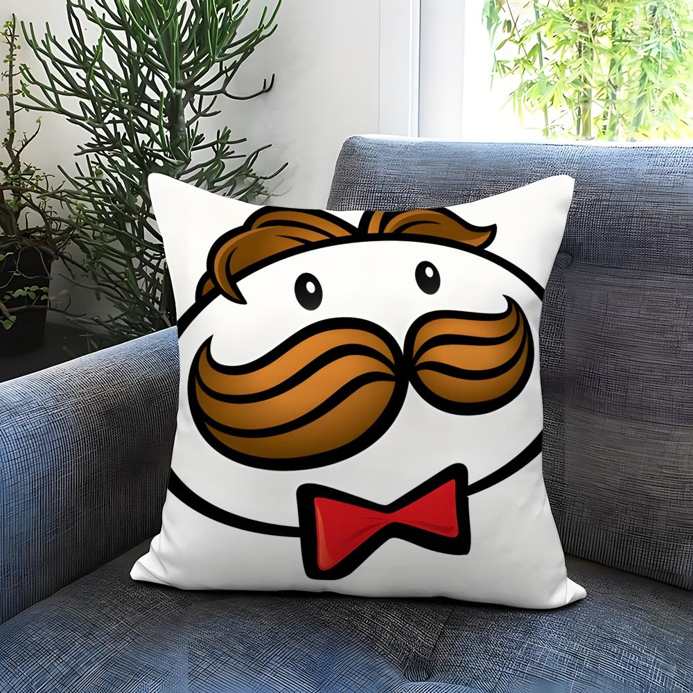 

POPULAR P-PPringlese Cushion Cover Comfortable Reversible Pillow Cover Ideal for Car Sofa Bedroom & Beyond 30cmx30cm