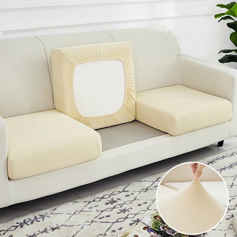 Sofa Seat Cushion Cover Stretchy Sofa Covers Universal Slipcover Airchair Cover Protector Fabric Replacement Home Decor