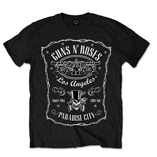 Official Rock T Shirt GUNS N ROSES Paradise City S M