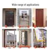 Anti-Theft Soundproof Windproof Self-Adhesive Door Seal Strip for Entrance and Bedroom Doors