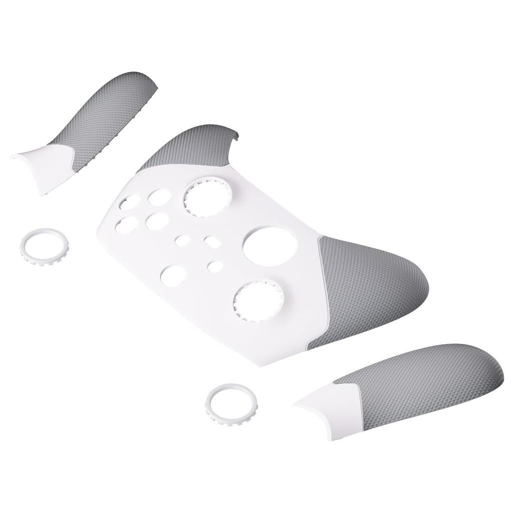 eXtremeRate Redesigned Grip Handle Faceplate for Xbox Core ASR Version Performance Rubberized Side Rail Grip Shell for Xbox Series X S Controllers