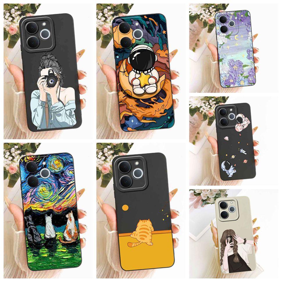 For Realme Note 70T Case RMX5313 Cat Painted Cover Soft Silicone Phone Case For Realme Note 70 T 70T Note70 Back Cover Shell