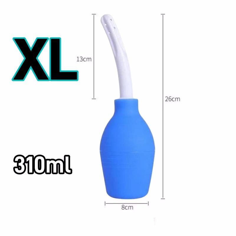 Silicone Cleaning Enema Bulb Safe Flow Flush Cleaning Tool for Anus Vagina Reusable Cleaning Syringe Kit Personal Hygiene Aid