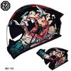 ORZ-103-Motorcycle Helmet with Exposed Face, Men's and Women's Semi Full Helmets, All Season Motorcycle Large Tail Wing