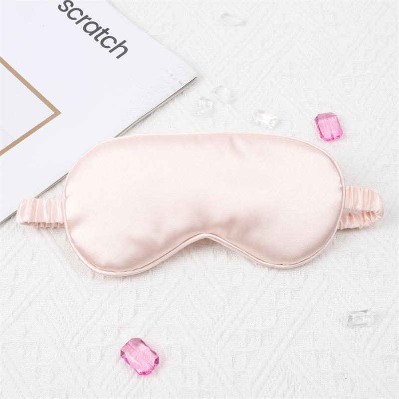 

Тонкая дышащая шелковая маска для глаз - Светоблокирующая, не оказывающая давления маска для сна и путешествий