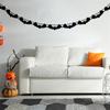 Halloween Party Creative Spider Paper Banner Pulling Flag, Party Scene Decoration Supplies