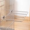 Moisture Proof Metal Grid Perch Stand Stainless Steel Bird Cage Activity Platform  Finches