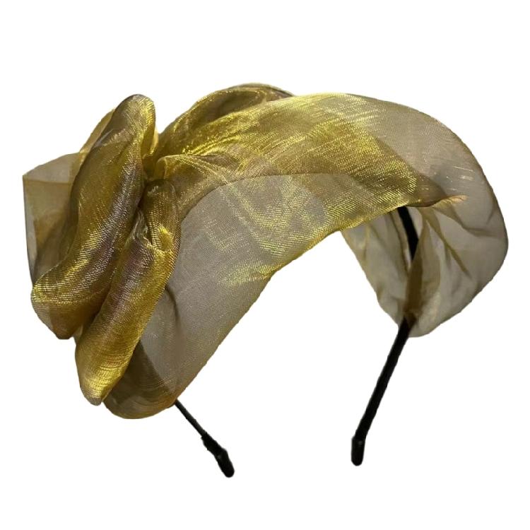 Elegant Mesh Hairband Formal Fascinator Hat Hair Styling Accessories for Women