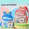 Cartoon Kids Mushroom School Backpack With Lightweight Nylon For Preschool Boys And Girls