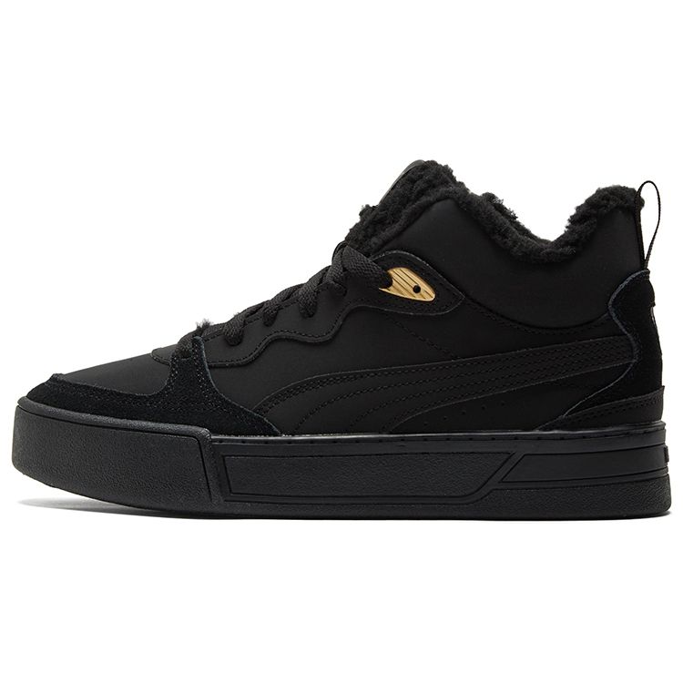Puma Skye Series Demi Retro Mid-Top Sneakers Women Sneakers Black 381151-01