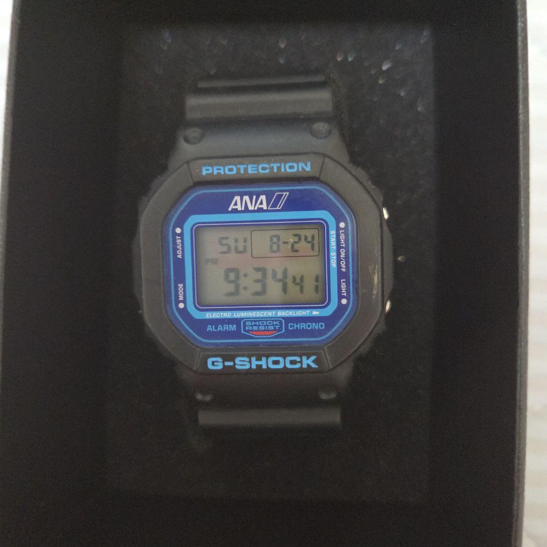 

[USED] Limited Edition G-SHOCK 30th Anniversary DW5600-VT ANA Collaboration Model