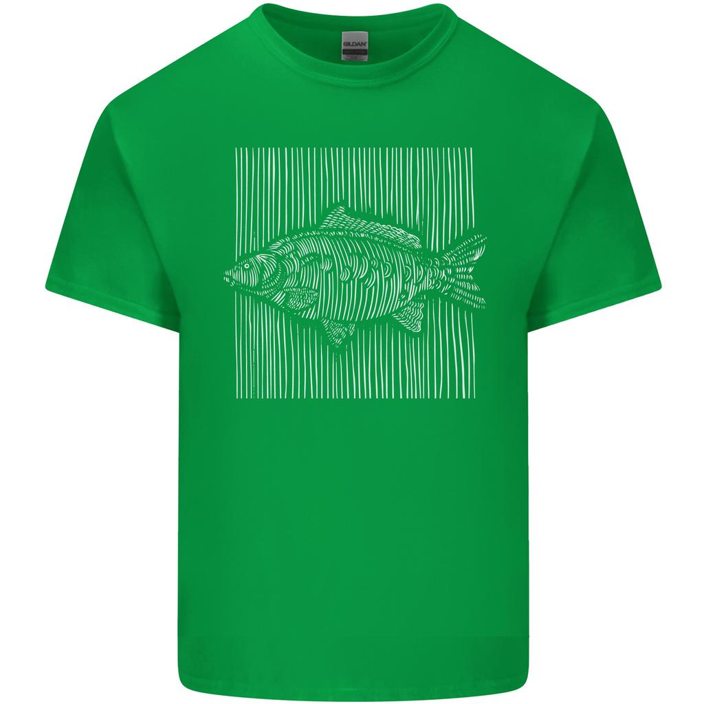 Carp Lines Fishing FisherUnisex Fish Angling Unisexs Light Cotton TShirt