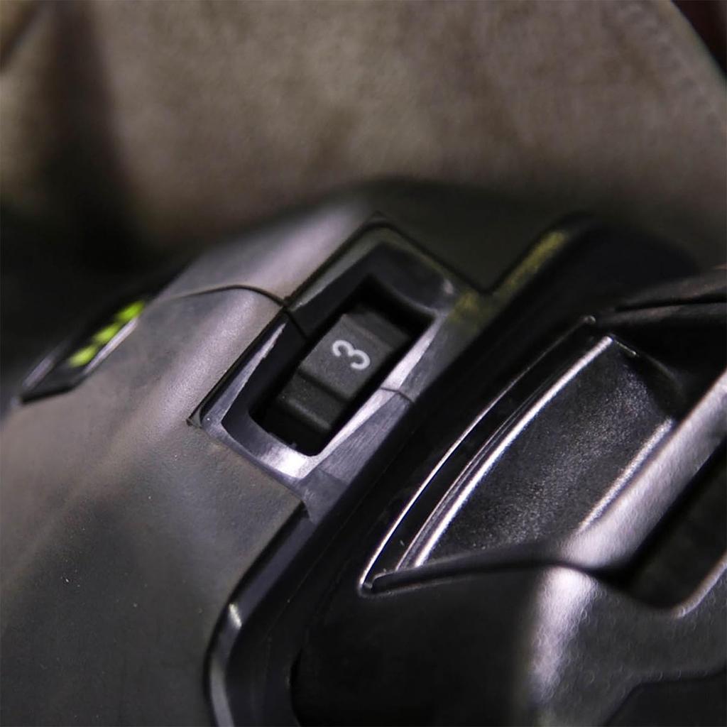 Kyocera Professional Cordless Disc Grinder DG181 Unit Battery and Carrying Case Sold 629800B Black Paddle Switch and Slim Grip Reduce Operator 18V