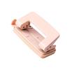 Portable 2-Hole Punching Machine Paper Punch Plastic Paper Puncher Plastic Manual Hole Punch for Home