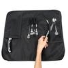 Bolsa de Rolo para Chef em Tecido com 8 Compartimentos Pano Oxford Multifuncional Bolsa para Facas de Chef Kit de Ferramentas Bolsa de Chef Bolsa para Facas Estojo de Transporte para Culinária