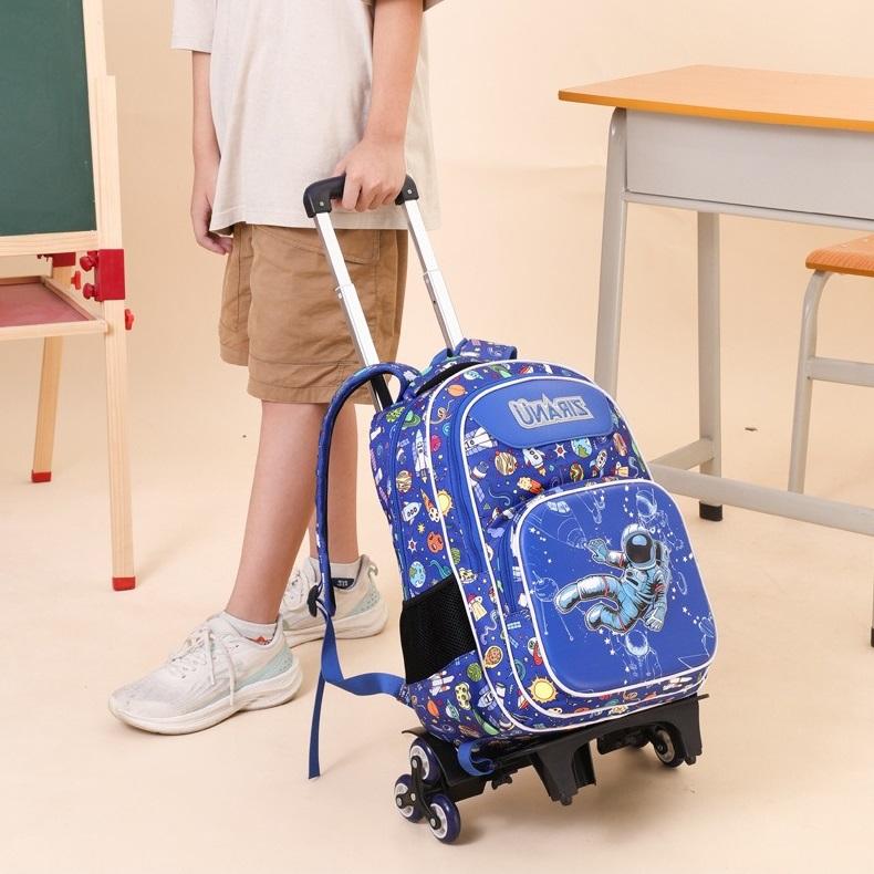 Primary School Students Children's Trolley Backpack for Grades 3 To 6 ZRY8007