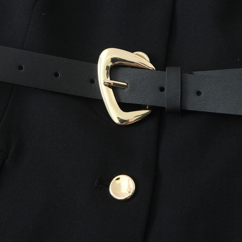 Kaslead New Women Clothes Western Style Fashion With Belt Vest Trumpet Pants 8372363 8372263