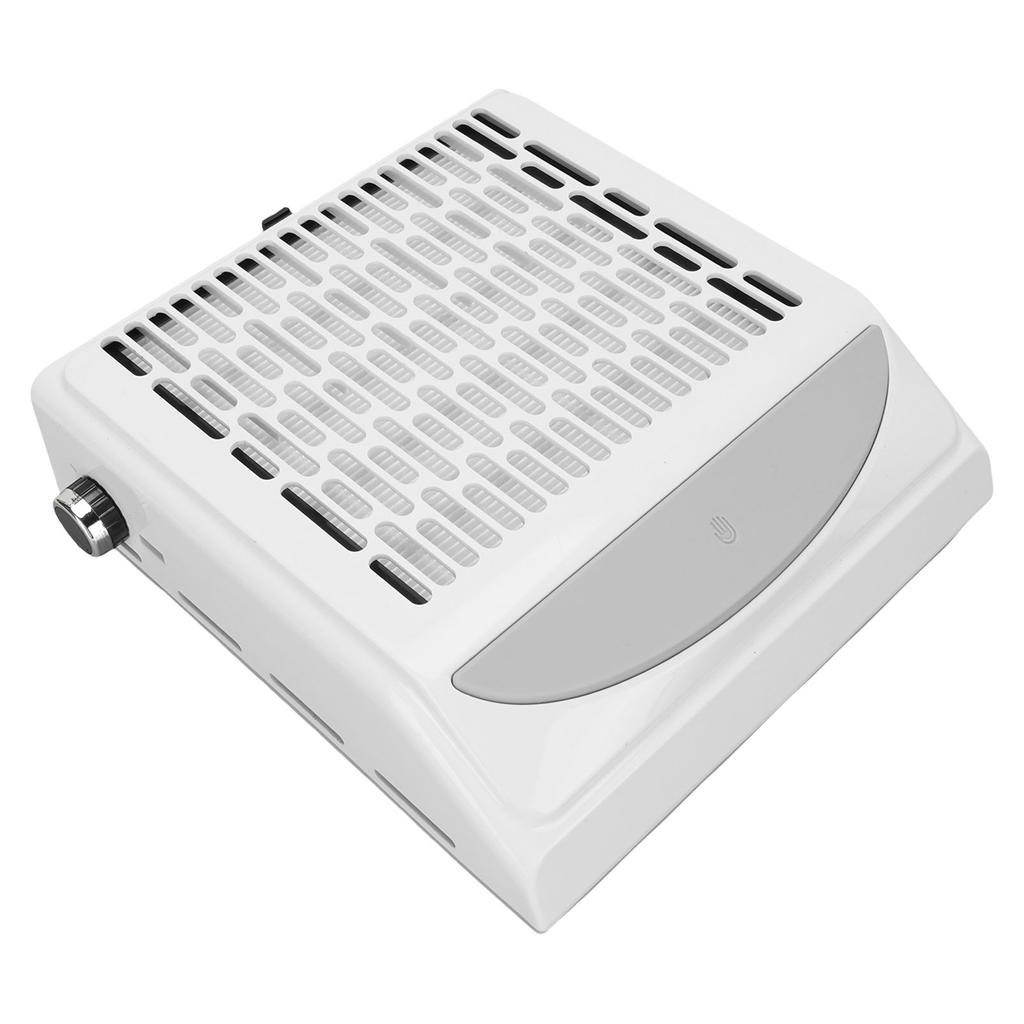 Nail Dust Collector Adjustable Speed Low Noise Nail Vacuum Dust Collector 4500 RPM with LED Light Br