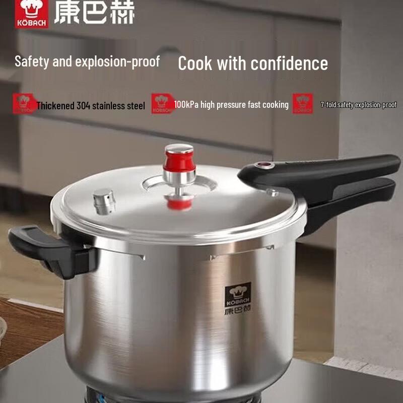 KOBACH 8L 304 Stainless Steel Pressure Cooker