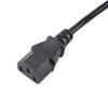 Przedłużacz zasilający Akyga AK-PC-03A Kabel 3-pin do komputera C13 / C14 1.8m