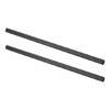 2Pcs/pack 15mm Aluminum Alloy Rod 35cm Length 12mm Thread Design Shoulder Rig Component for Camera Accessories