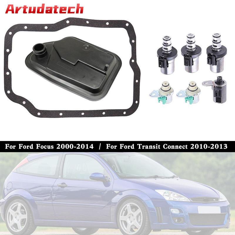 Artudatech 4F27E Transmission Shift Solenoid Filter Service Kit For Ford Focus Protege
