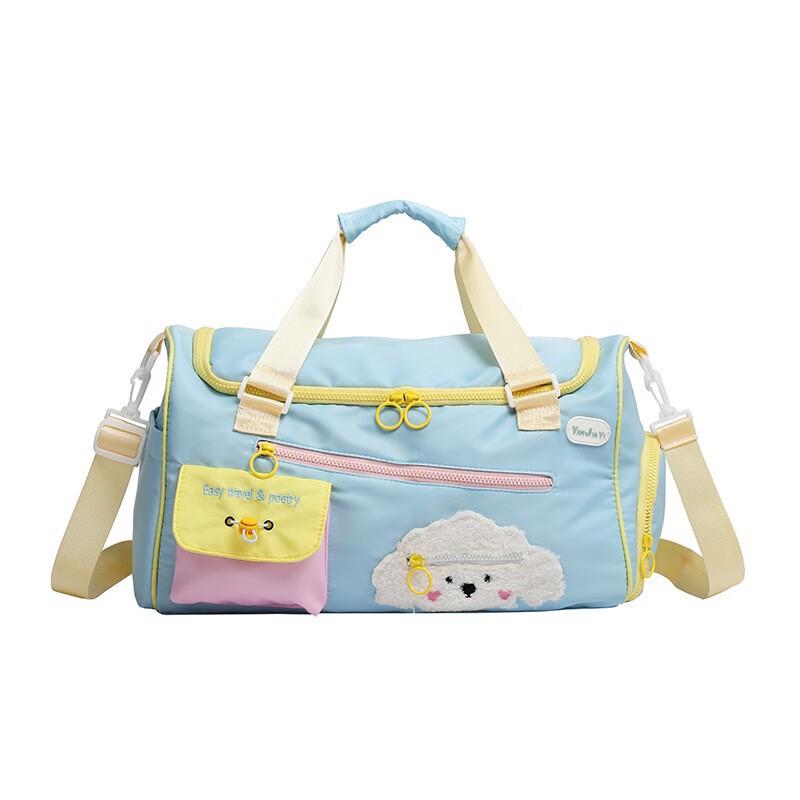 Li Shen Dopamine Color-Block Large Travel & Gym Bag