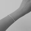 Another Layer Basic Bold Bracelet (silver925)(2color)