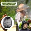 Anti Mosquito Fishing Cap Breathable Adjustable Mesh Fishing Hat Net For Men And Women Outdoor Traveling Fishing Camping