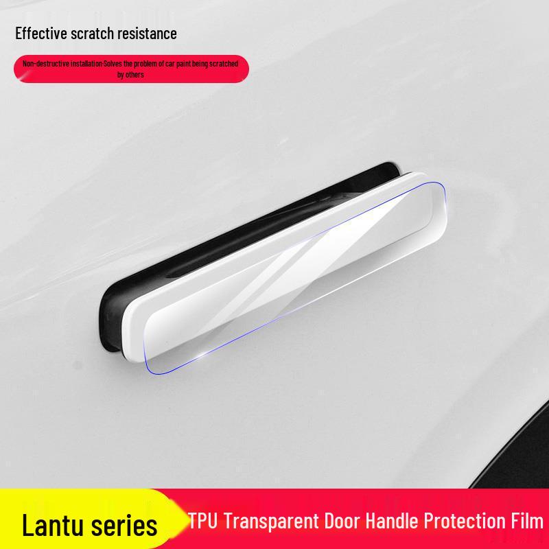 Voyah FREE Dreamer Chasing Light Car Door Handle Protective Film & Sticker.