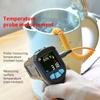 Digital Infrared Thermometer Non-contact Laser Thermometer Handheld High-precision Infrared Thermometer Imager LCD Light Alarms