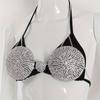 Shiny Rhinestone Crop Top Bra Chest Chain Sexy Lingerie Decoration Chain Accessory