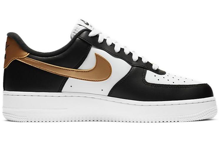 Nike Air Force 1 Low Black White Metallic Gold CZ9189-001