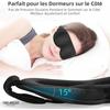 2024 Innovative Night Mask, Eye Sleep Blindfold, Sleeping Eye Cover, Sleep Mask, Travel Airplane Meditation Nap[J51]