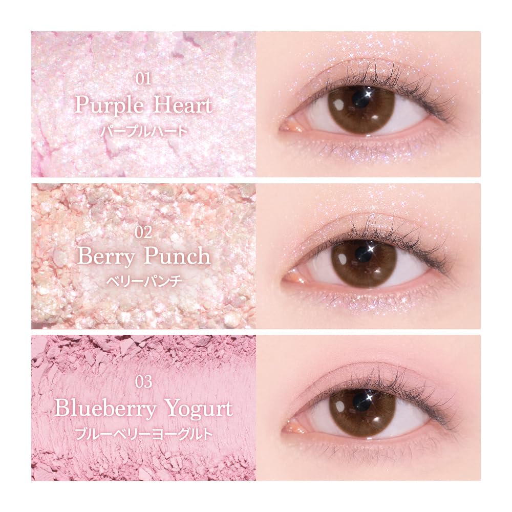 Dasique Daisique Blueberry Sorbet Eyeshadow Bag Palette "Official" #20 9-Color Palette/Eyeshadow/Tear Maker/Eyeshadow