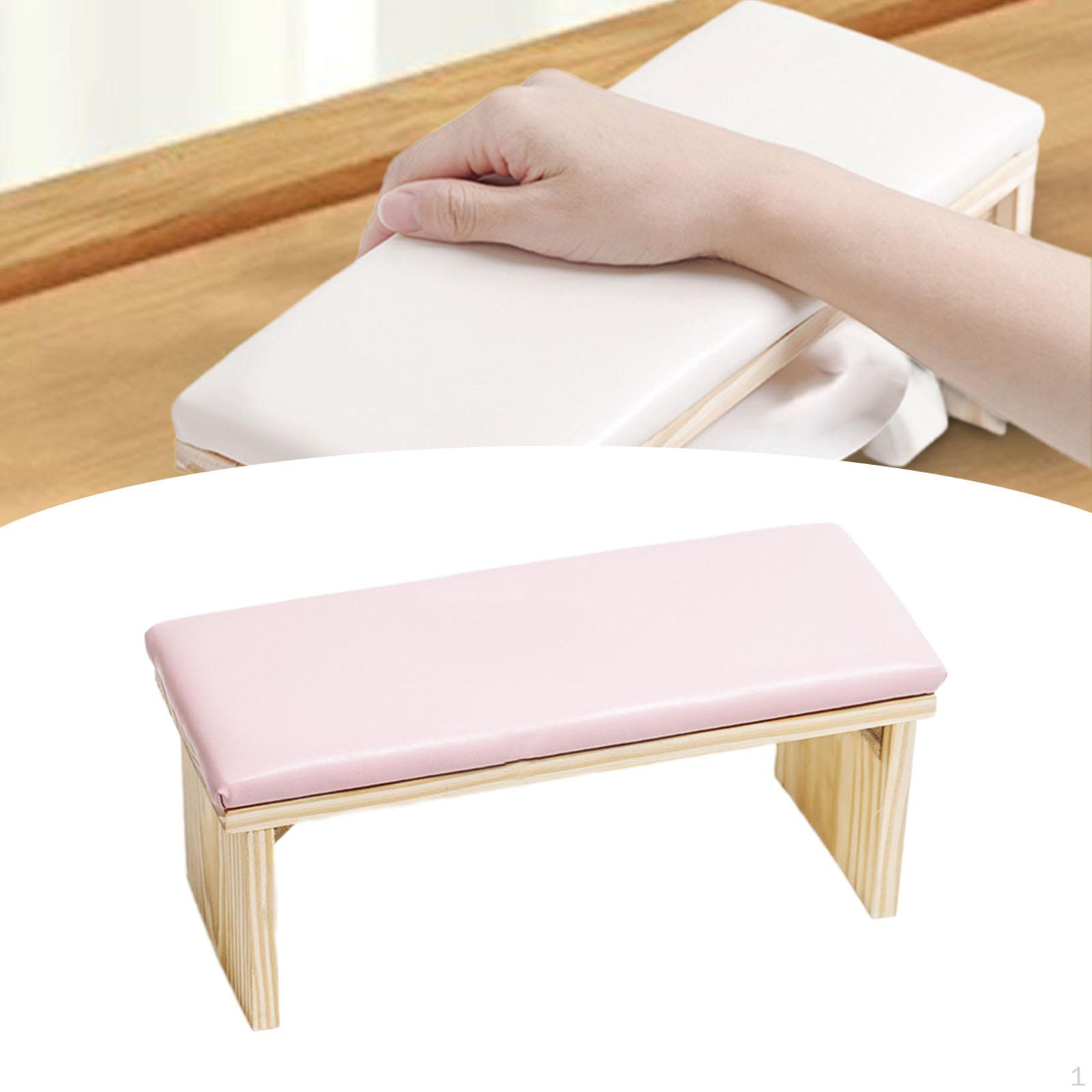 

Подушка для рук Подушка для манікюру Підлокітник М’який портативний практичний інструмент для догляду за нігтями Аксесуар рожевий