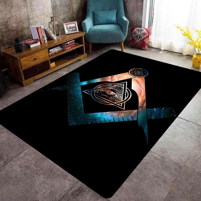 Esoteric Symbols Cosmic Harmony carpet Doormat Home Decor Protective pad Christmas gifts Fashion