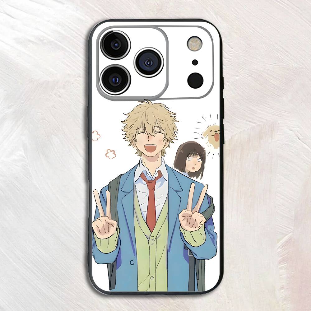 Anime K-Kai U-Uka Silicone Phone Case For IPhone 17 16 15 14 13 12 11 X XS Plus Pro Max Shockproof Soft Cover