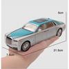 1/24 Rolls Royce Phantom Mansory Alloy Car Diecasts & Toy Vehicles Car Model Sound and Light Pull Back Car Toys for Kids Gifts