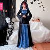 Halloween Adult Cosplay Witch Magician Robe Vampire Witch Costume Dance Drama Queen Cos Costume