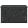 Wall Mounted Side Table Black 34.5 x 33 x 20 cm